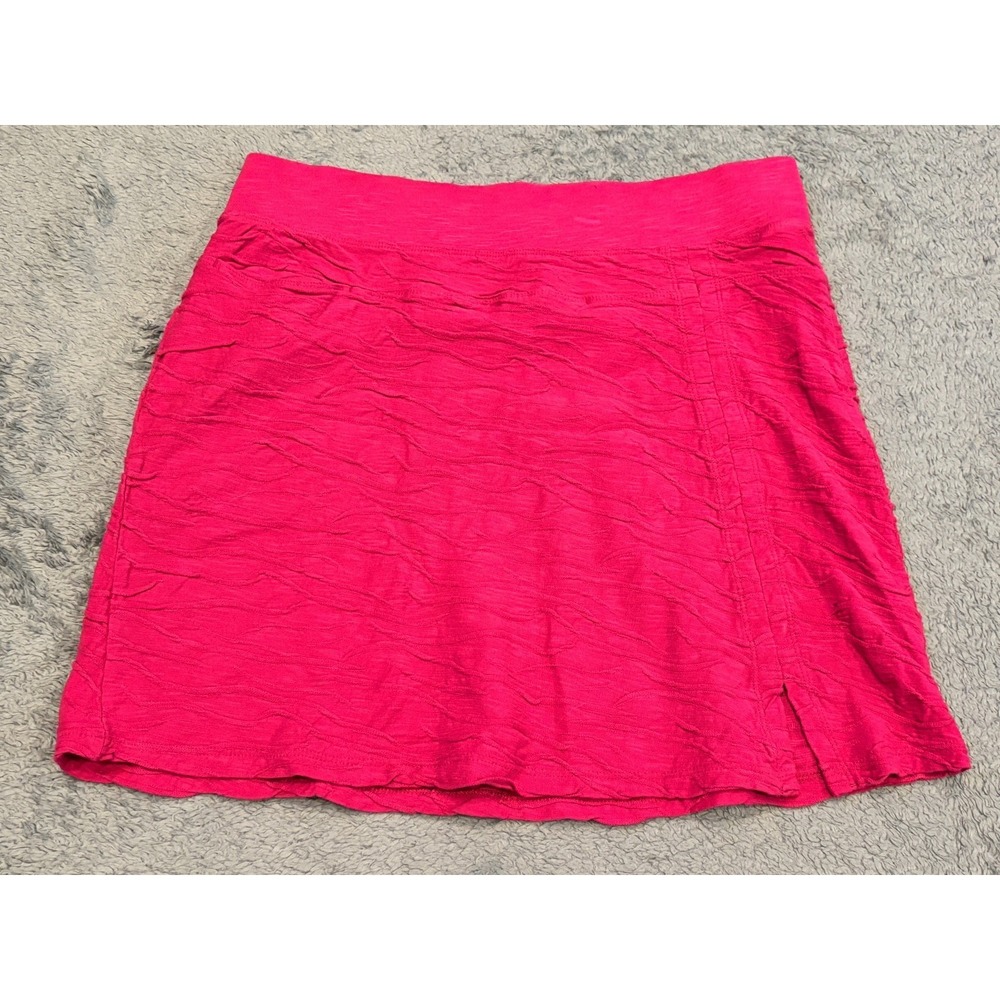Horny Toad Skirt Womens Medium Pink Stretch Active Tencel Organic Cotton Blend